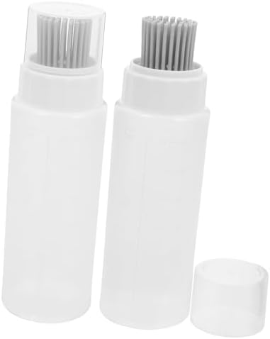 Cabilock - Oil Vinegar Dispenser with Brush 2-Pack
