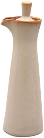 PRETYZOOM Ceramic Oil Dispenser Bottle for Kitchen