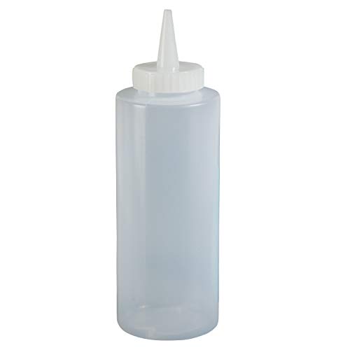 8 Oz Clear Squeeze Oil Dispenser Pack of 6