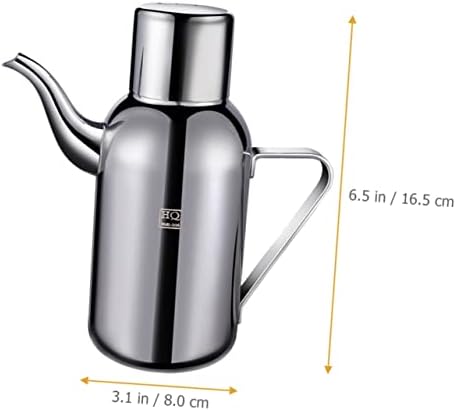 Stainless Steel Oil Vinegar Dispenser Portable Durable