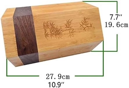 Zaego Magnetic Bamboo Knife Holder Set