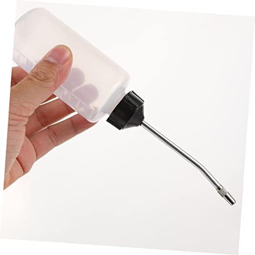 5-Piece Oil Can Dispenser Set with Iron Mouth Replaceable Brush