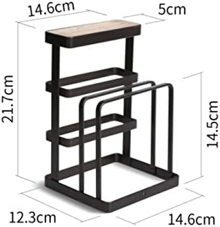 Sturdy Metal Knife Block for Kitchen Storage