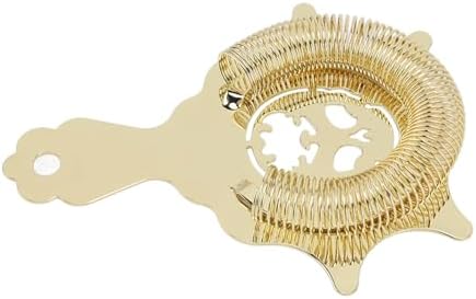 Multifunctional Detachable Professional Bar Strainer for Bartenders Gold