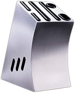 ZAEGO Kitchen Knife Holder Storage Block 304 Stainless Steel
