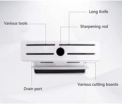 Durable Kitchen Knife Holder with 5-Slot Storage System