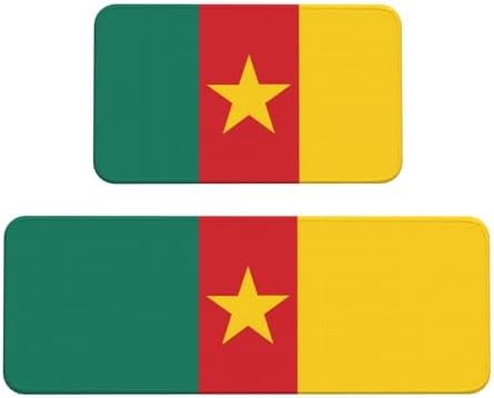 Cameroon Flag Kitchen Mats
