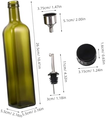 CIYODO 500ml Dark Oil Bottle Set 9pcs