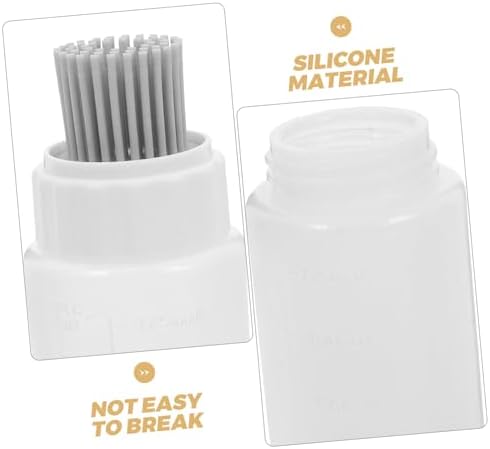 175ml Transparent Silicone Kitchen Condiment Bottles Set of 2