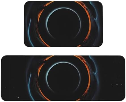 Mysterious Cosmic Black Holes Print Kitchen Mats
