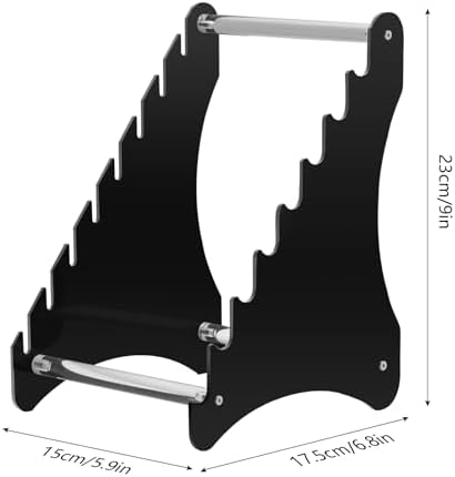Biobasedon Folding Knife Display Stand Holds 8 Knives Durable and Compact