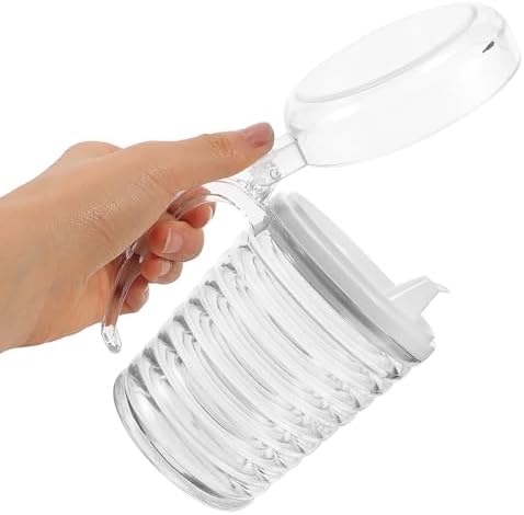 4PCS Plastic Condiment Bottles Set of 4