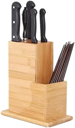 Eco-Friendly Bamboo Knife Holder for Kitchen Storage