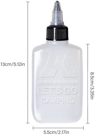 Zksbdxz camping oil squeeze bottle