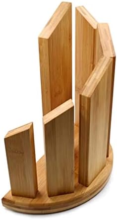 ZAEGO Magnetic Knife Block Wooden Holder