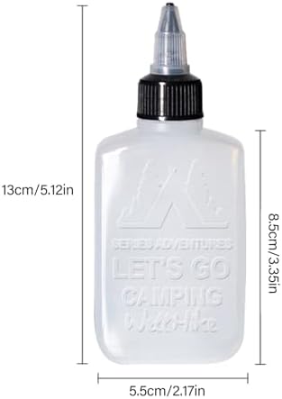 JSGHGDF 100ml Squeeze Condiment Bottle Leakproof Durable Compact