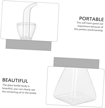 Ciieeo 120ml Glass Oil Bottle - Multi-Purpose Kitchen Storage