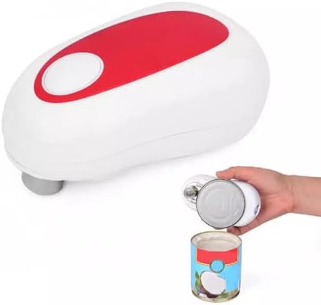 BASLIQ Electric Can Opener - Durable No Sharp Edges Portable Powerful