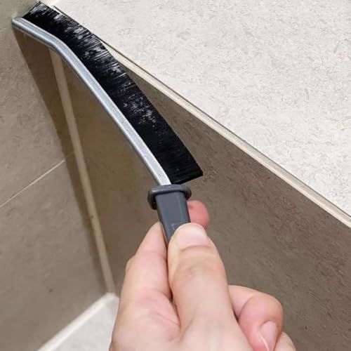 Curvaceous Corner Cleaning Brush with Rings Beige