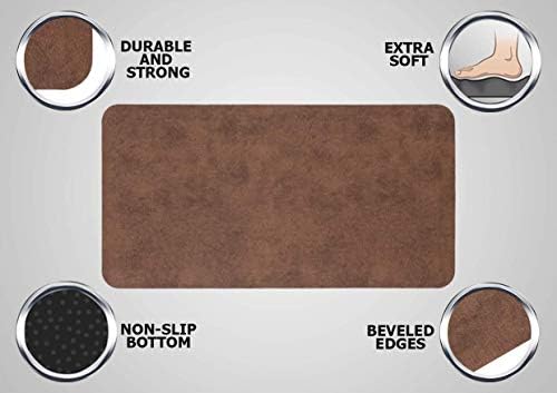 Sturdy Anti Fatigue Standing Desk Mat for Kitchens Living Rooms