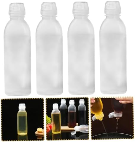 CIYODO Oil Dispenser Set - Compact Reusable Storage Bottles with leakproof Lid Design
