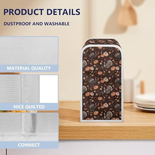 Stain-Resistant Cover for Electric Can Opener Protects from Dust Scratches