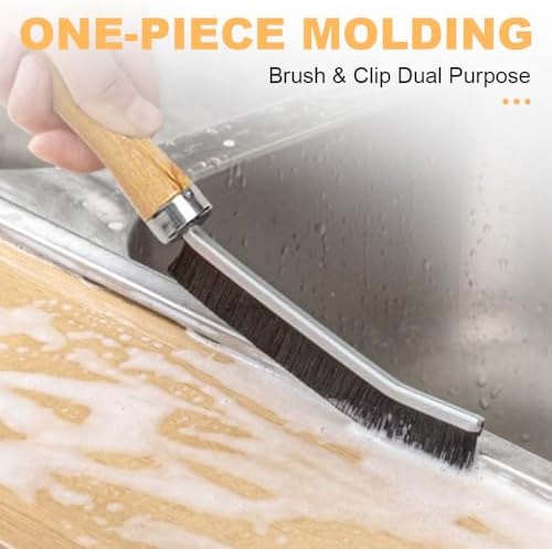 Efficient Crevice Cleaning Brush Set for Tile and Bathroom Cleaning