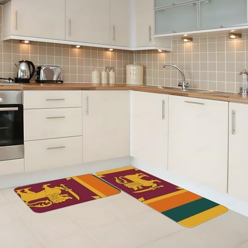 Sri Lanka Chefs Kitchen Non-Slip Mat Set