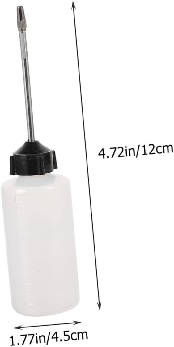 5-Piece Oil Can Dispenser Set with Iron Mouth Replaceable Brush