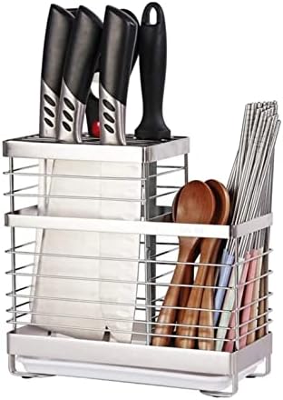 Stainless Steel Knife Holder Multi-USE Knives Storage Rack