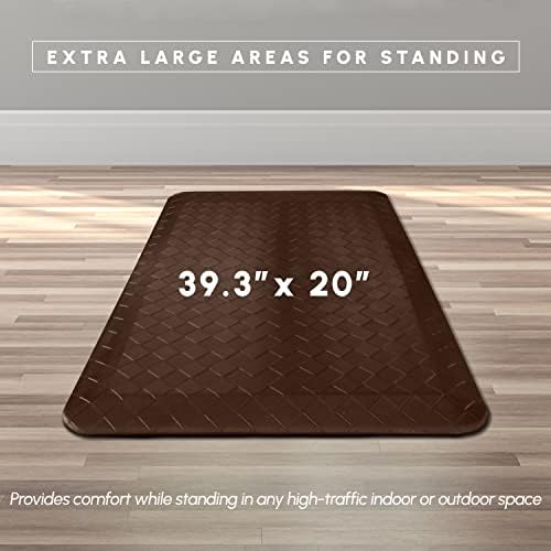 Extra Thick Memory Foam Kitchen Mat for Standing Comfort