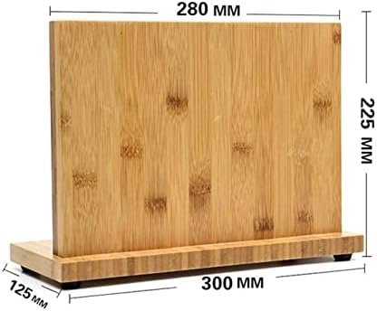 Sturdy Bamboo Knife Block