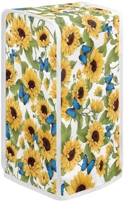 Blue Butterfly Sunflowers Electric Can Opener Cover