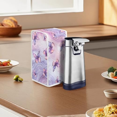 Butterfly Can Opener Cover Dust Stain Protection Anti-Fingerprint Kitchen Applique