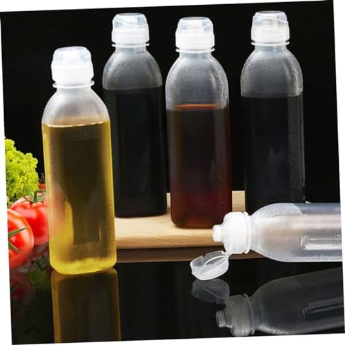 CIYODO Oil Dispenser Set - Compact Reusable Storage Bottles with leakproof Lid Design