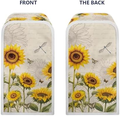 Dragonfly Sunflower Can Opener Protect Cover Kitchen Decor
