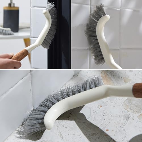 ZIIYAN 2pcs Hard Bristled Crevice Cleaning Brush Set