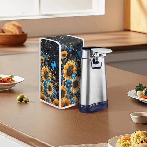 Sunflower Butterfly Can Opener Cover