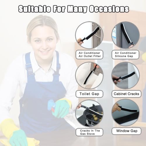 8-Piece Crevice Gap Cleaning Kit
