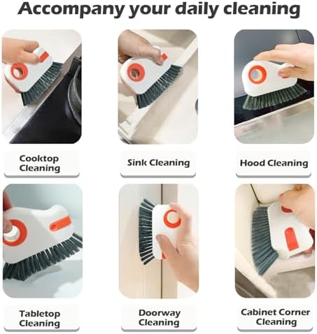 2-in-1 Crevice Cleaning Brush forWindows Kitchens
