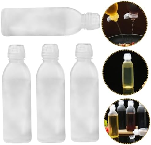 CIYODO Oil Dispenser Set - Compact Reusable Storage Bottles with leakproof Lid Design