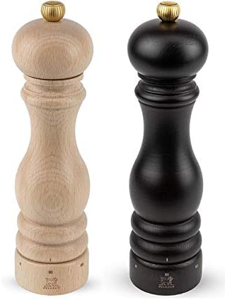 Peugeot Paris USelect Salt and Pepper Mill Set Natural Chocolate