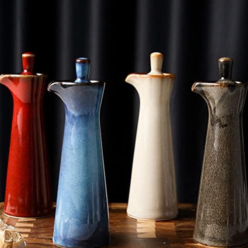 PRETYZOOM Ceramic Oil Dispenser Bottle for Kitchen