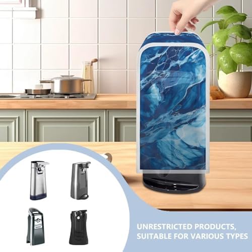 Blue Marble Can Opener Cover