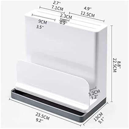 Durable Kitchen Knife Holder with 5-Slot Storage System