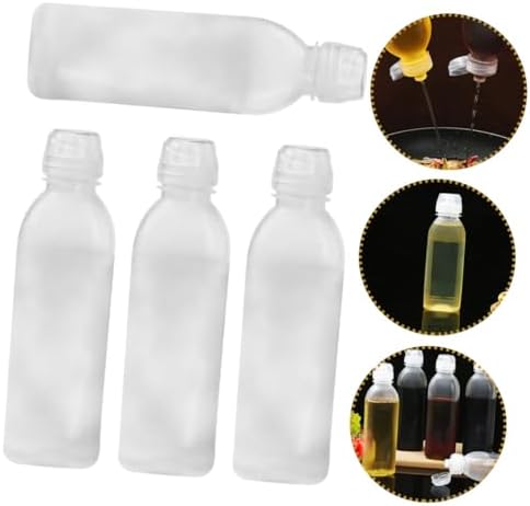4pcs Multi-Purpose Oil Dispenser Bottles for Kitchen Use
