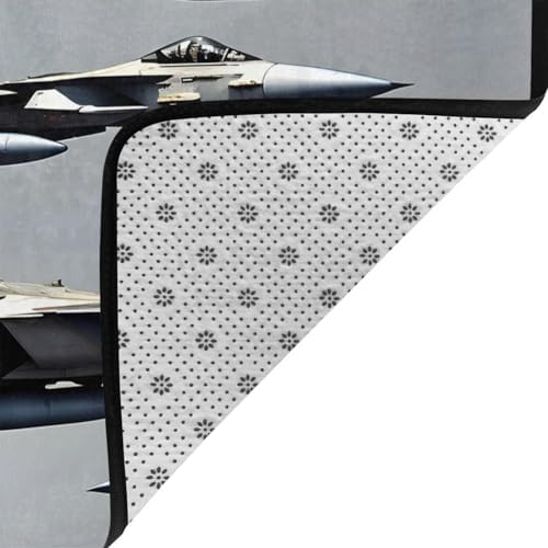 Aircraft Fighter jets Non-Slip Floor Mat