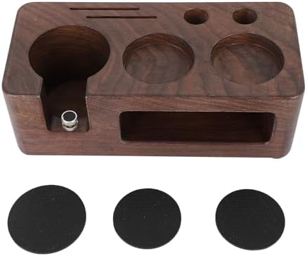PANGYRNG Premium Solid Wood Coffee Tamping Station