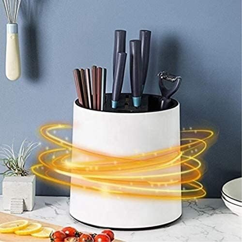 Multi-Functional Kitchen Knife Holder Plastic Storage Rack
