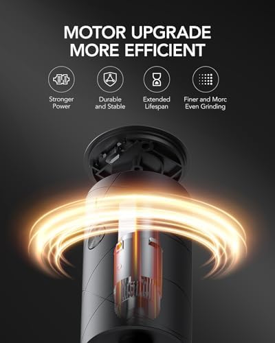 FORLIM Electric Salt Pepper Grinder Set